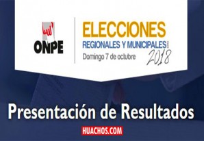Resultados regionales y municipales preliminares - Datos del ONPE Resultados regionales y municipales preliminares - Datos del ONPE
